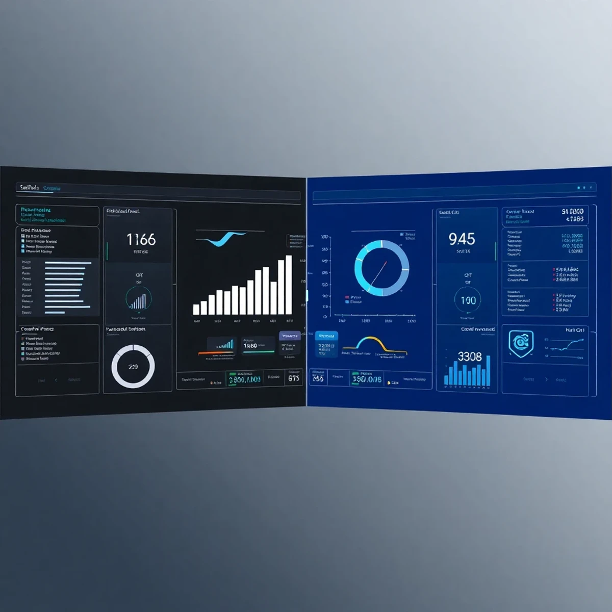 Comparaison visuelle entre Gemini 4 Carbon et Gemini 4 Argon avec indicateurs de performance