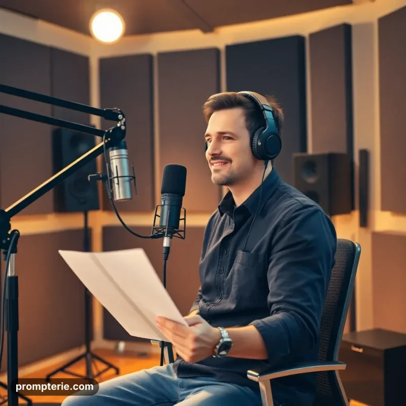 Commercial Voiceover Narration - Professional Tone