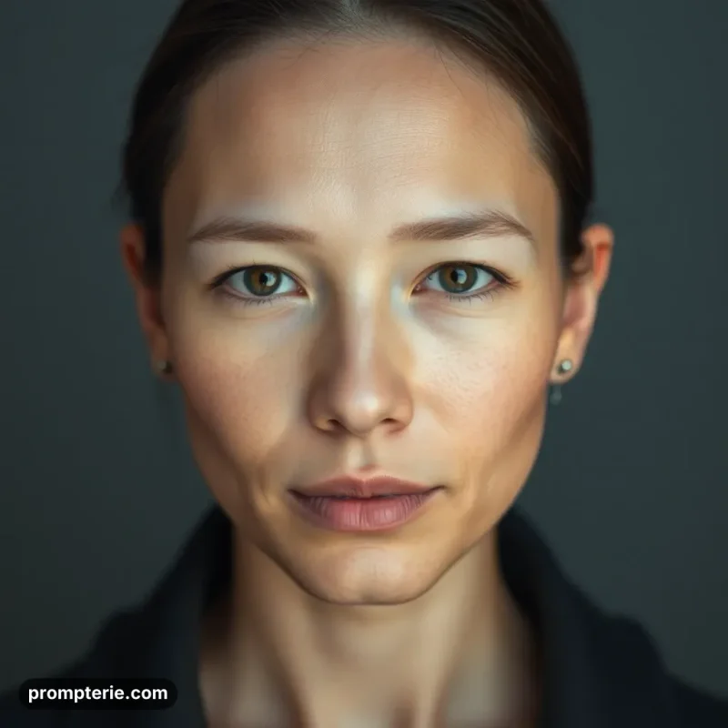 Realistic Photographic Portrait