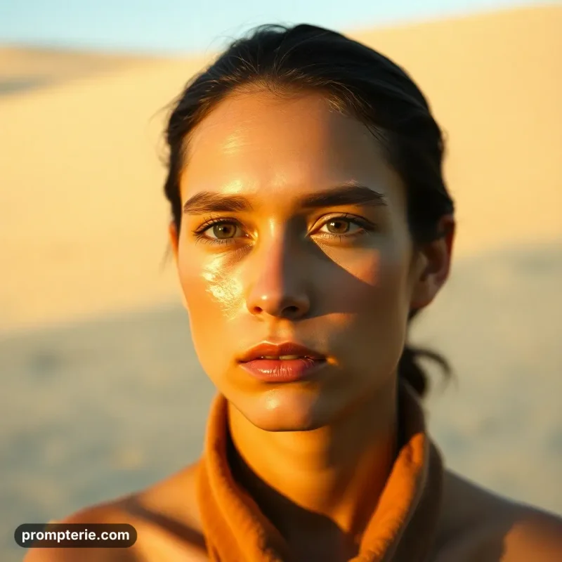 Portrait en style huile classique