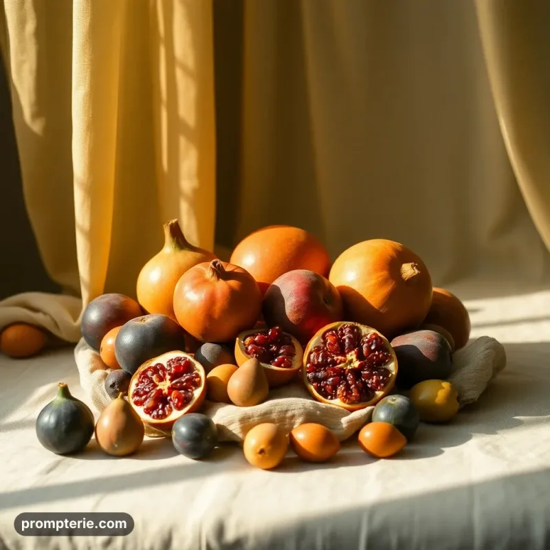 Contemporary Still Life Fruits