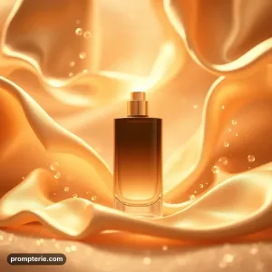 Publicité de produit cosmétique avec transitions fluides