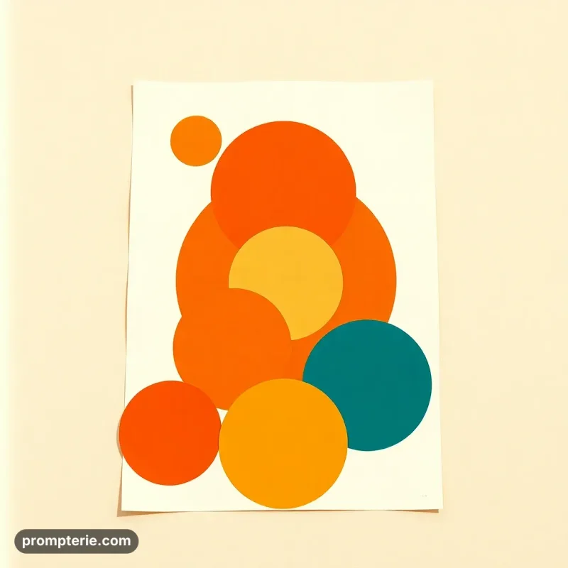 Retro Vintage Poster 1970s Style