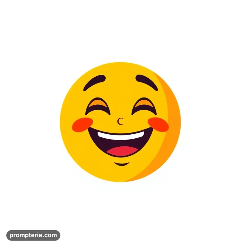 Sticker emoji expressif