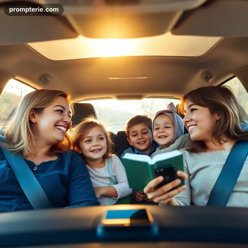 Aventure interactive en famille pour la voiture, à jouer en vocal avec ChatGPT