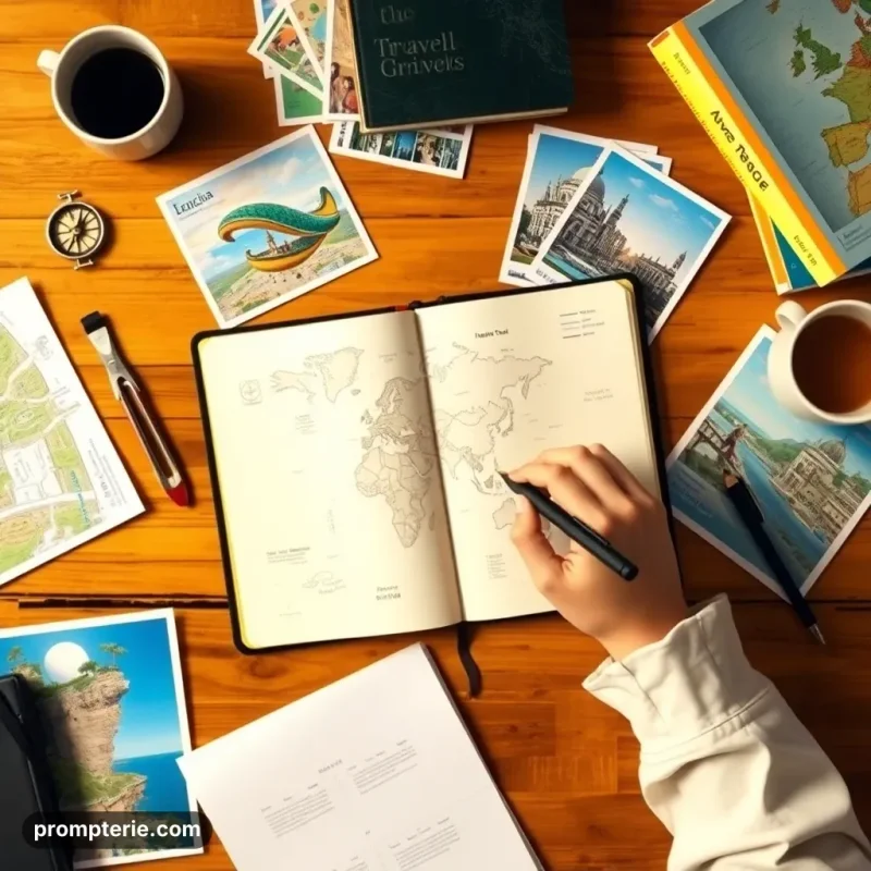 Planificateur de voyage et itinéraires personnalisés