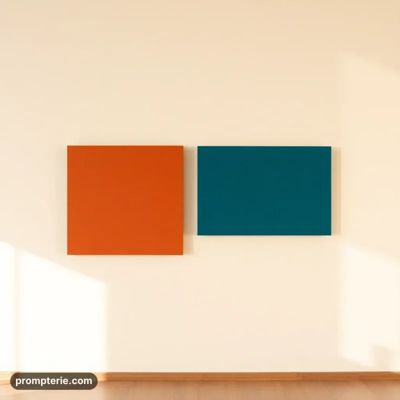 Design graphique poster minimaliste